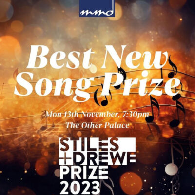 We’re in the final of the Stiles + Drewe Song Prize 2023!