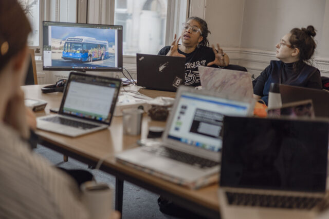 Kelly and Emily Rose at the Wikithon